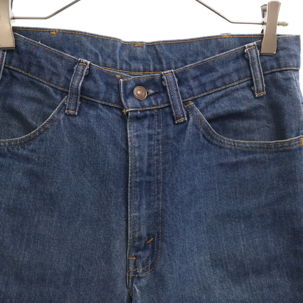 Levi's(リーバイス) 80s VINTAGE 646 オレンジタブ スモールe ボタン裏532 フレアデニムパンツ インディゴ
