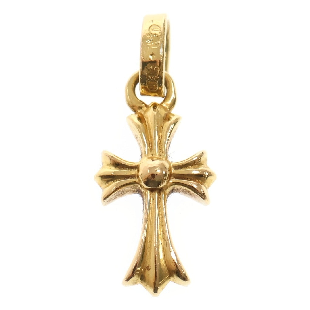 CHROME HEARTS(クロムハーツ) 22K CRS BBYFAT P/DIA ベイビーファットクロス PAVEダイヤ ペンダントトップ ゴールド BCA035