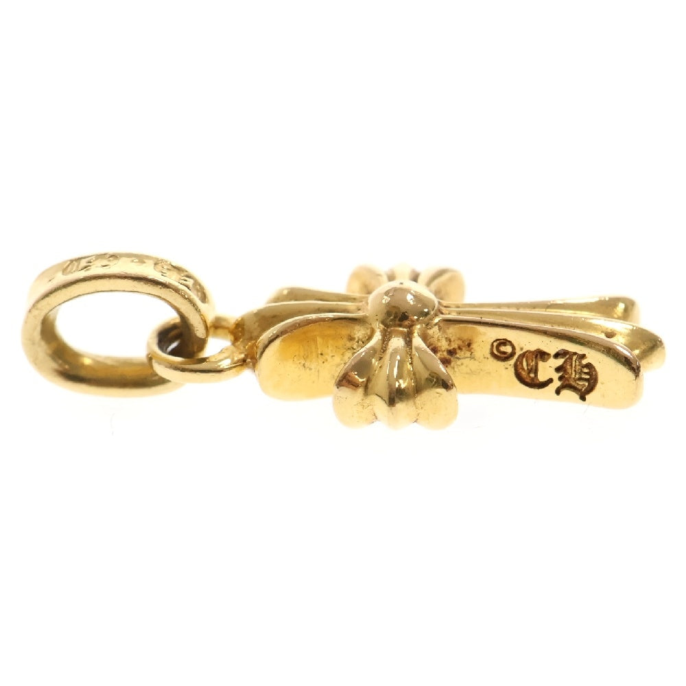 CHROME HEARTS(クロムハーツ) 22K CRS BBYFAT P/DIA ベイビーファットクロス PAVEダイヤ ペンダントトップ ゴールド BCA035