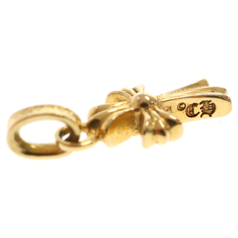CHROME HEARTS(クロムハーツ) 22K CRS BBYFAT P/DIA ベイビーファットクロス PAVEダイヤ ペンダントトップ ゴールド BCA035