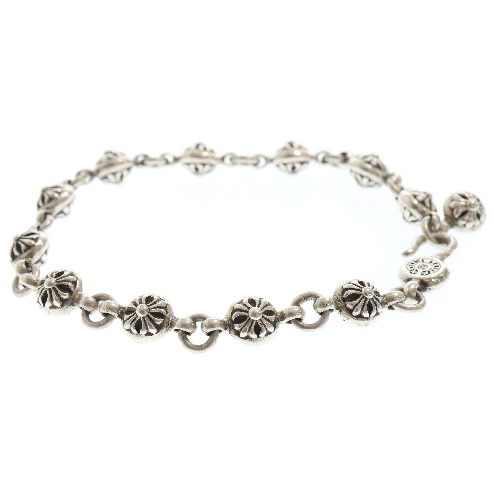 CHROME HEARTS(クロムハーツ) NO1 BALL #1クロスボールブレスレット シルバー BCA172