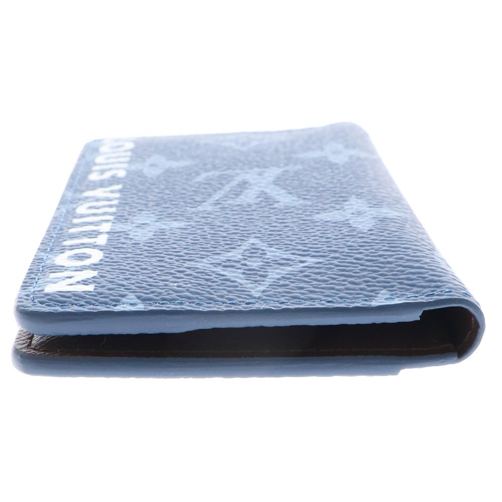 LOUIS VUITTON(ルイヴィトン) モノグラム オーガナイザー ドゥポッシュ カードケース ブルー M82796