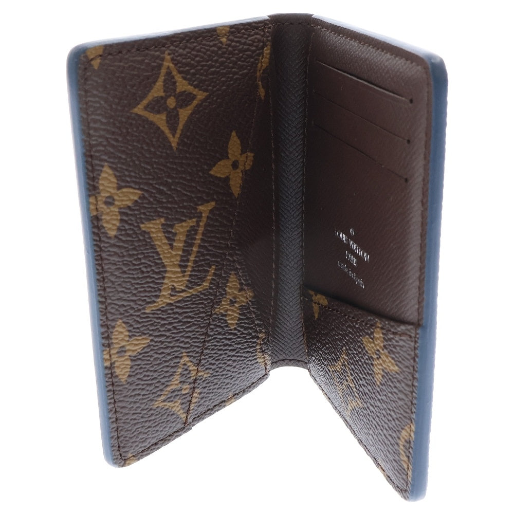 LOUIS VUITTON(ルイヴィトン) モノグラム オーガナイザー ドゥポッシュ カードケース ブルー M82796