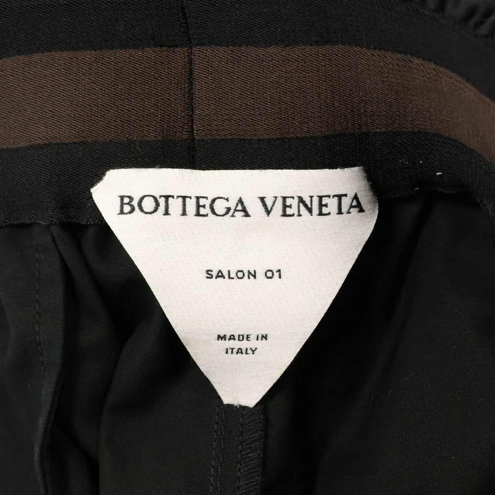 BOTTEGA VENETA(ボッテガヴェネタ) タックイージートラウザーパンツ ブラック 657025 VKEC0