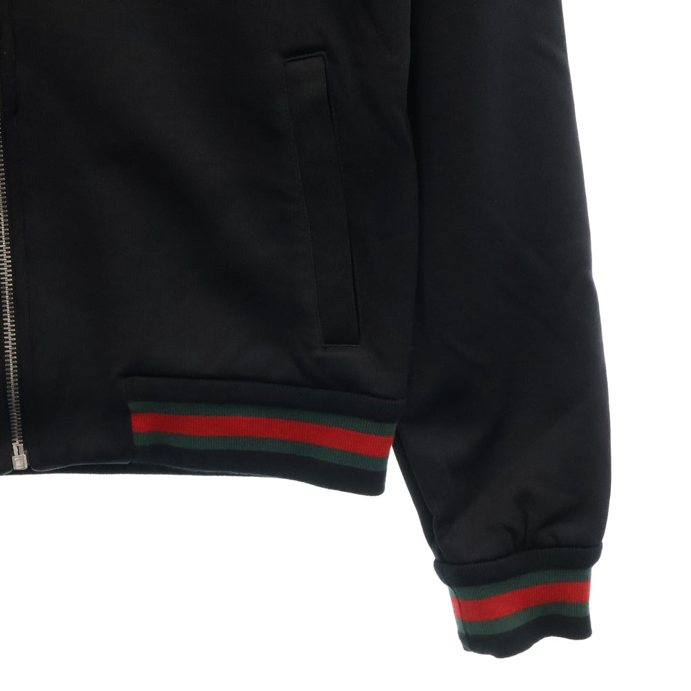 GUCCI(グッチ) Equestrian Bomber Jacket エンブレムワッペンデザイン ジップアップトラックジャケット 345396 X7084