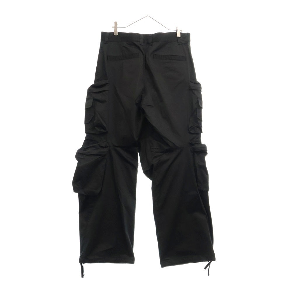 DIESEL(ディーゼル) P-HUGES-NEW A12880 マルチポケット カーゴパンツ ブラック