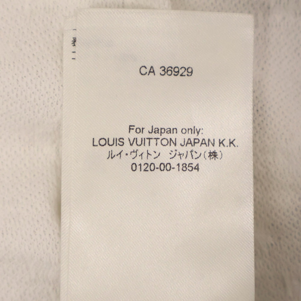 LOUIS VUITTON(ルイヴィトン) 24SS モノグラム ボタニカル柄 半袖Tシャツ カットソー ホワイト RM241M DFK HQY01W
