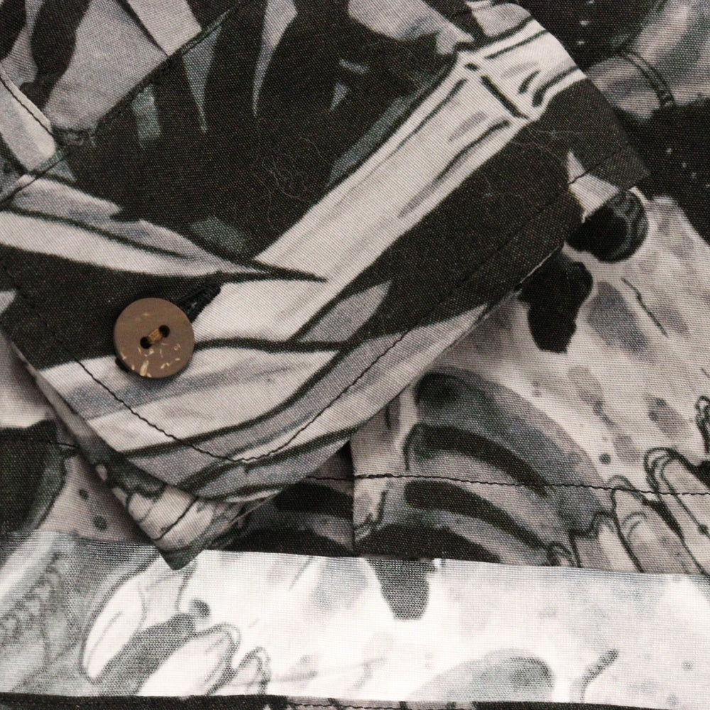 WACKO MARIA(ワコマリア) 23AW TIM LEHI / HAWAIIAN SHIRT L/S ティムリーハイ ハワイアンシャツ ロングスリーブ 長袖アロハシャツ 23FW-WMS-HI01LI グレー