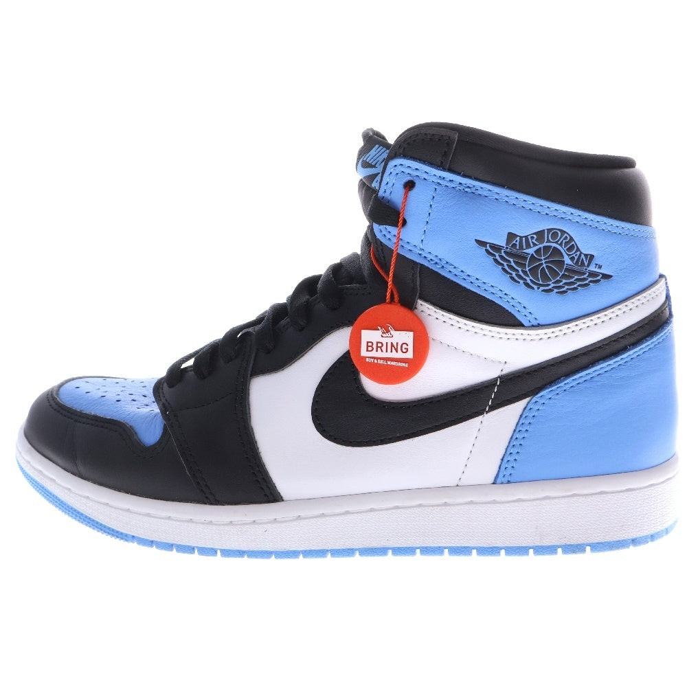 NIKE(ナイキ) AIR JORDAN 1 RETRO HI OG UNIVERSITY BLUE DZ5485-400 エアジョーダン1ハイOG ユニバーシティブルー ハイカットスニーカー ブルー/ホワイト US10/28cm
