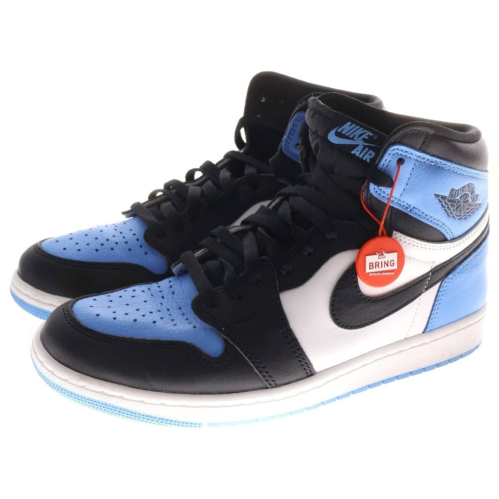 NIKE(ナイキ) AIR JORDAN 1 RETRO HI OG UNIVERSITY BLUE DZ5485-400 エアジョーダン1ハイOG ユニバーシティブルー ハイカットスニーカー ブルー/ホワイト US10/28cm