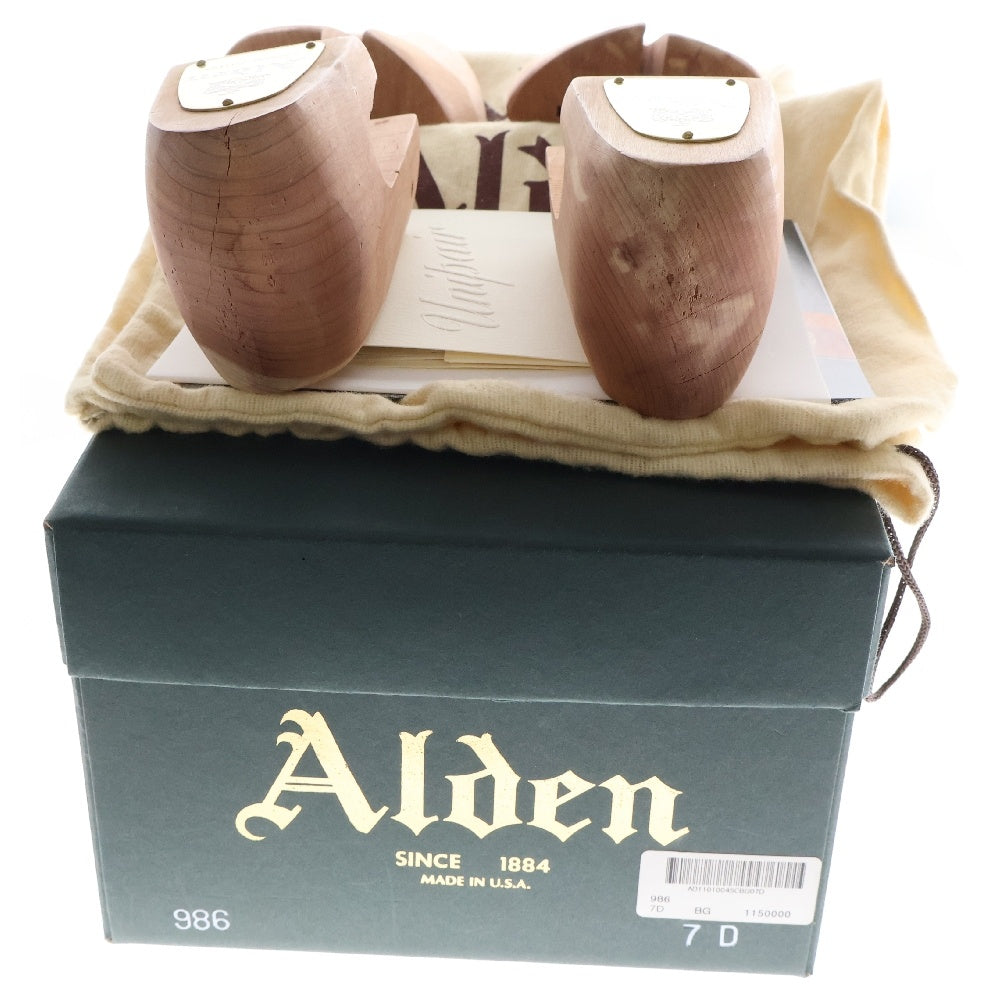 Alden(オールデン) 986 コードヴァン コインローファー VANラスト 7D バーガンディ