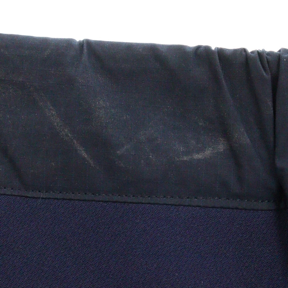 Sacai(サカイ) 22AW 22AWTechnical Jersey Pants 22-02817M テクニカルジャージー ベルテッド スラックスパンツ ネイビー