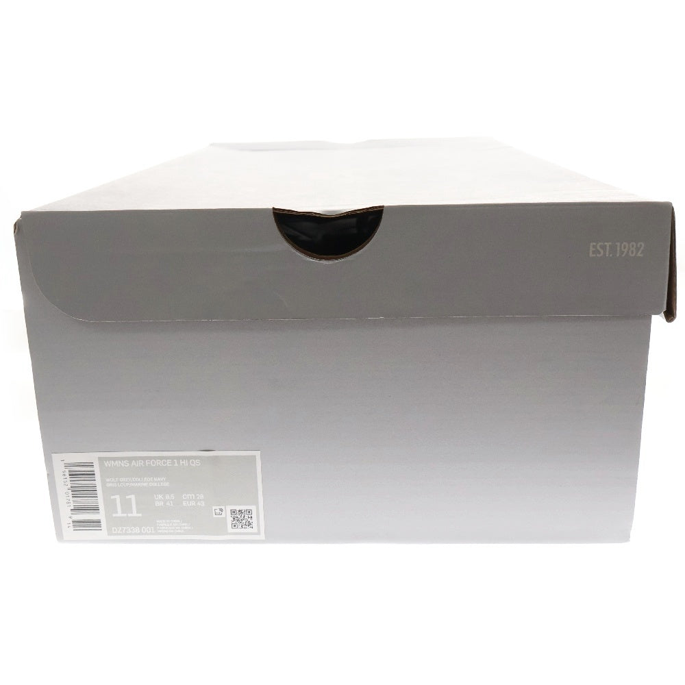 NIKE(ナイキ) WMNS AIR FORCE 1 HIGH New England ウィメンズ エアフォース ハイカットスニーカー US11/28.0cm DZ7338-001 グレー