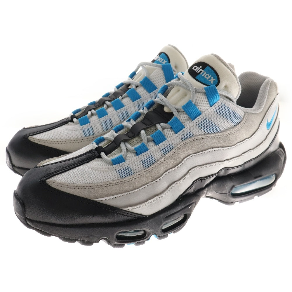 NIKE(ナイキ) AIR MAX 95 エアマックス95 ローカットスニーカー US10/28.0cm ホワイト/ブルー CZ8684-001