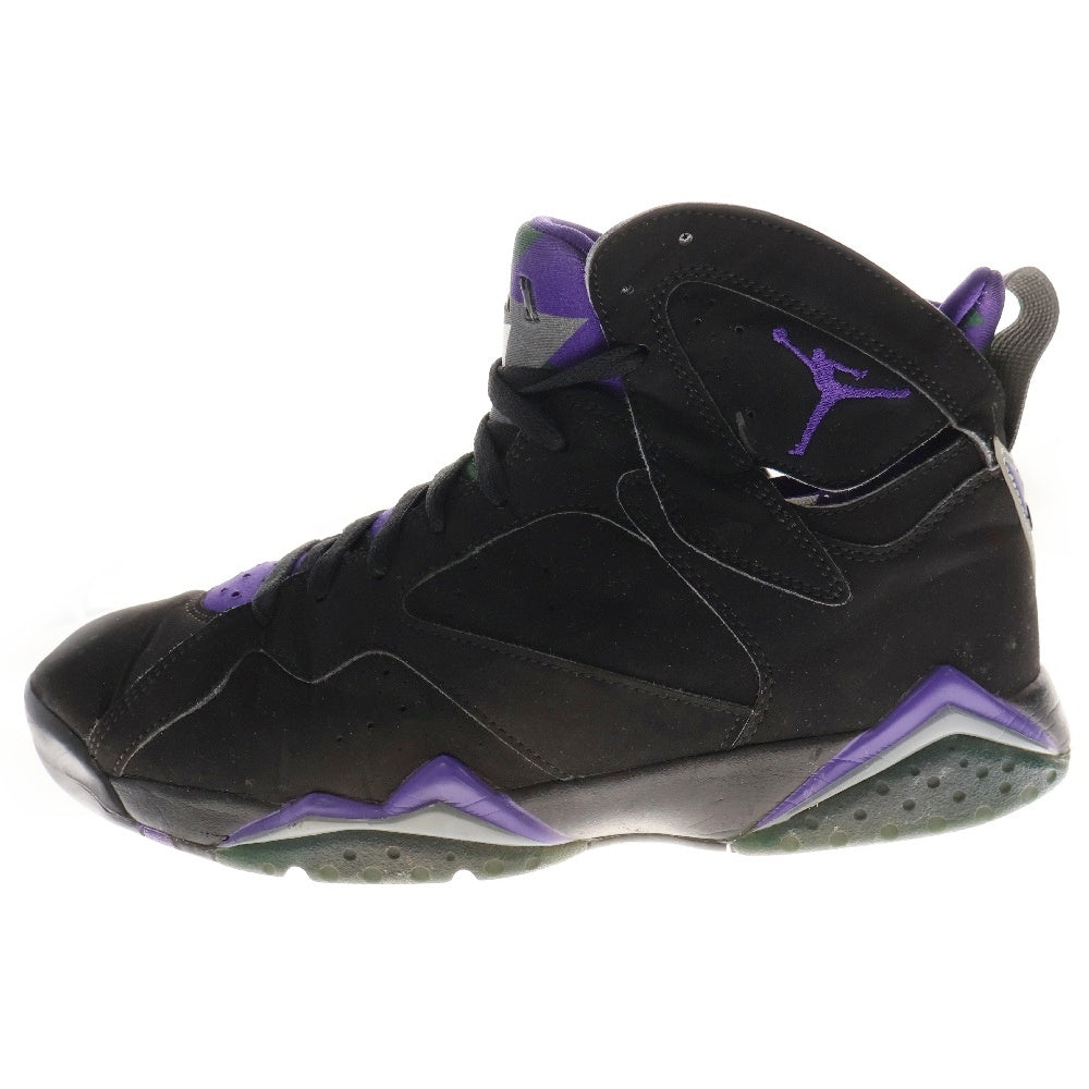 NIKE(ナイキ) AIR JORDAN 7 RAY ALLEN 304775‐053 エアジョーダン7 レイアレン ハイカットスニーカー ブラック/パープル US10/28cm