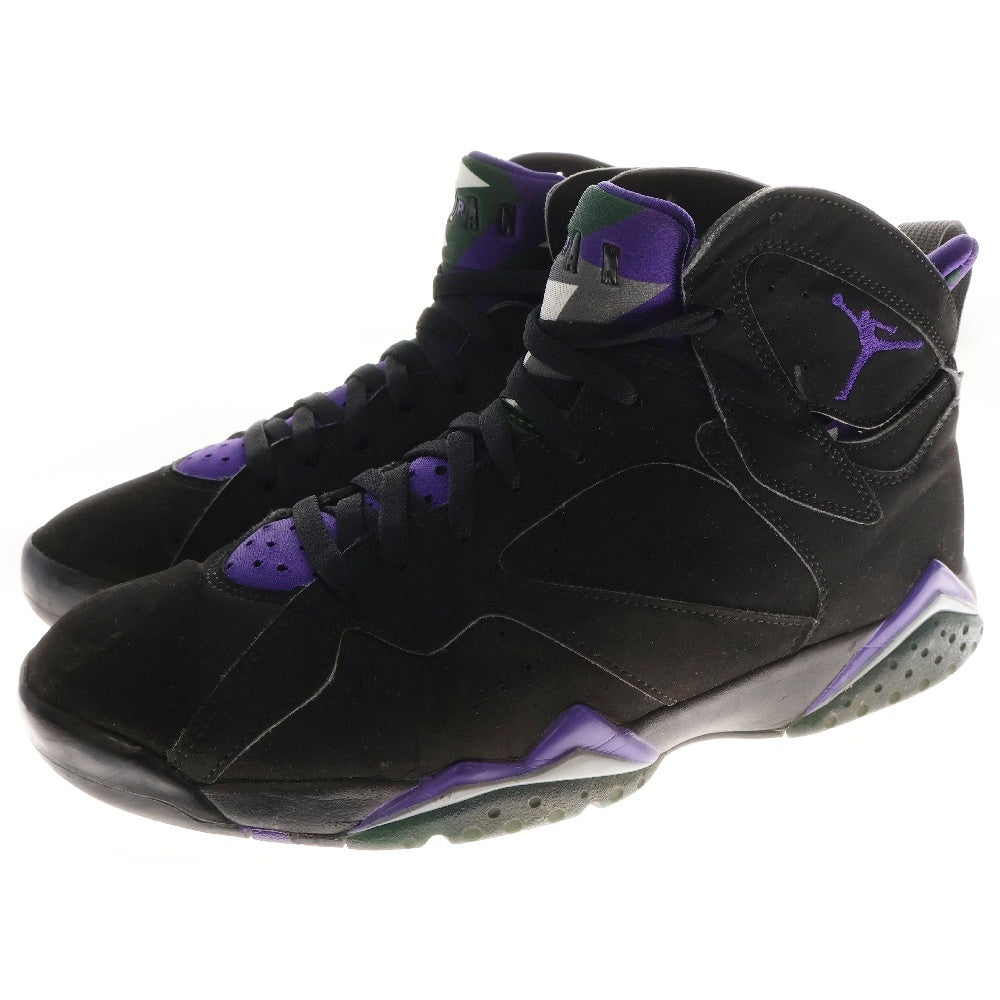 NIKE(ナイキ) AIR JORDAN 7 RAY ALLEN 304775‐053 エアジョーダン7 レイアレン ハイカットスニーカー ブラック/パープル US10/28cm
