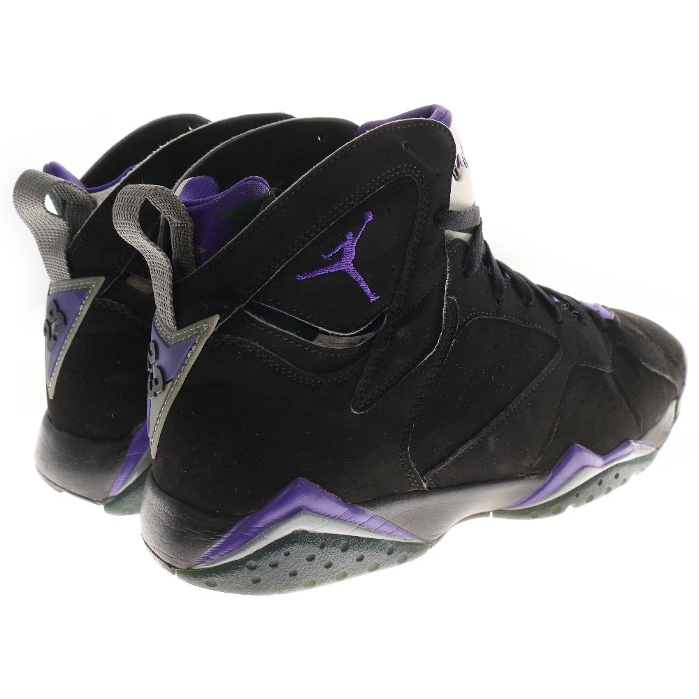 NIKE(ナイキ) AIR JORDAN 7 RAY ALLEN 304775‐053 エアジョーダン7 レイアレン ハイカットスニーカー ブラック/パープル US10/28cm