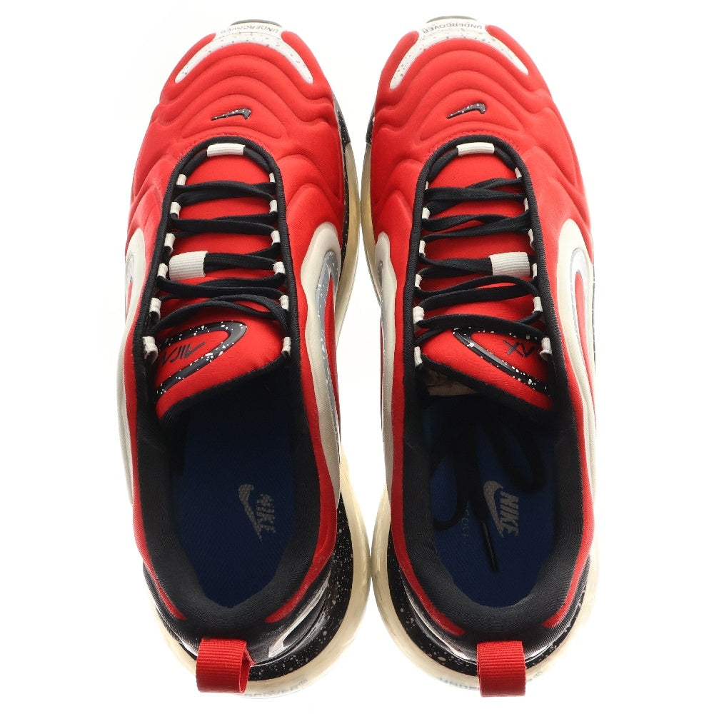 NIKE(ナイキ) ×UNDERCOVER AIR MAX 720 アンダーカバー エアマックス ローカットスニーカー US9.5/27.5cm レッド CN2408-600