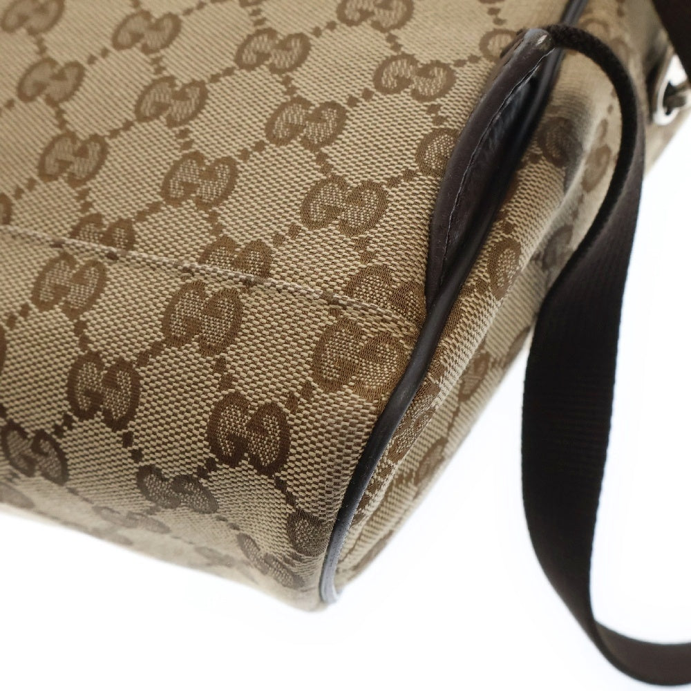 GUCCI(グッチ) GGロゴ総柄 キャンバスバックパック リュックサック 449906 ベージュ