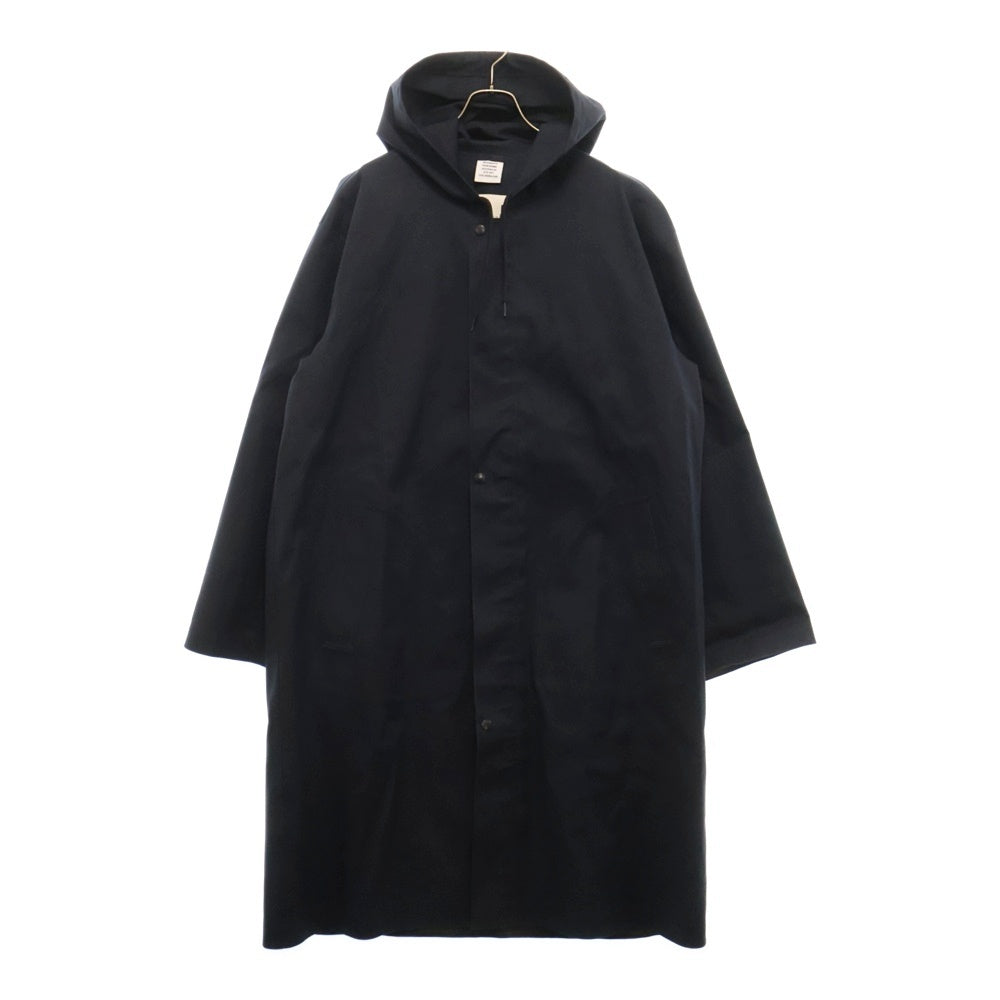 MACKINTOSH(マッキントッシュ) 17SS ×VETEMENTS ヴェトモン フーデットコットンジップアップコート ブラック MSS17MA3