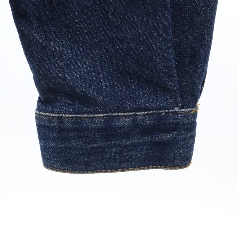 Calvin Klein Jeans(カルバンクラインジーンズ) EST1978 ロゴプリントデニムジャケット インディゴ