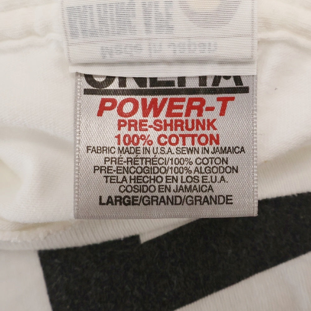 A BATHING APE(アベイシングエイプ) 90S VINTAGE ONEITA タグ APE SHALL NEVER KILL APE プリント 半袖Tシャツ ホワイト