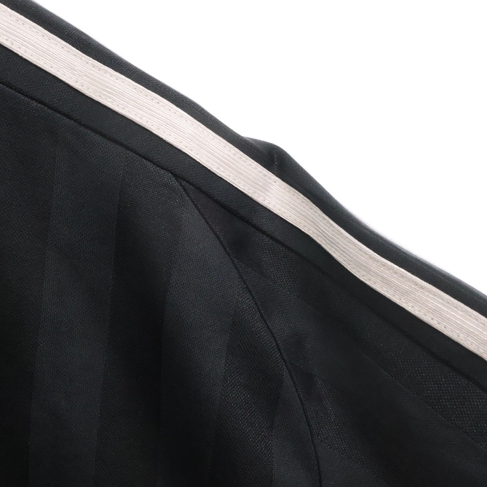 BALENCIAGA(バレンシアガ) 23SS ×Soccer Sporty Stripe Jersey アディダス ストライプVネック半袖サッカー Tシャツ カットソー ユニフォーム ブラック 723663 TNV13