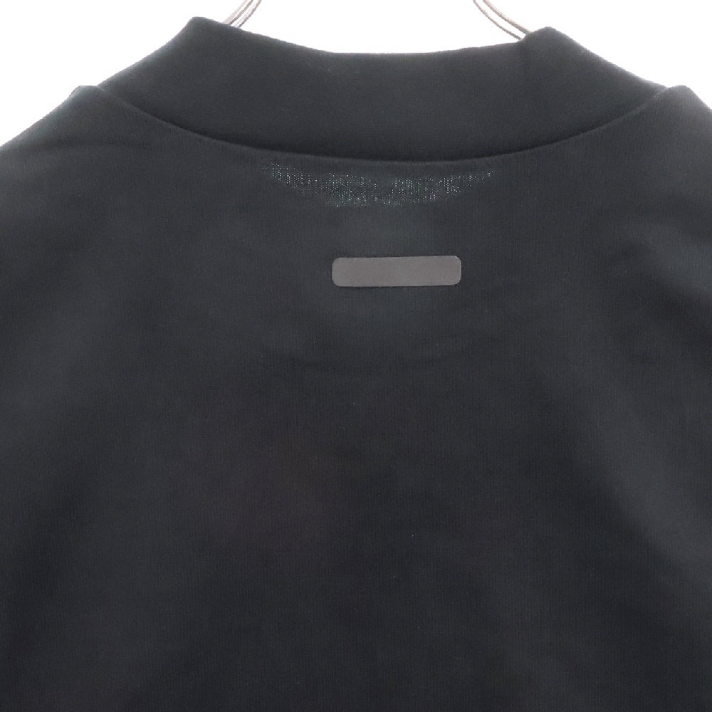 FEAR OF GOD(フィアオブゴッド) x adidas Athletics Heavy Jersey 3/4 Mock Tee アディダス フィア オブ ゴッド アスレチックス ヘビー ジャージー 3/4 モック 半袖Tシャツ カットソー ブラック