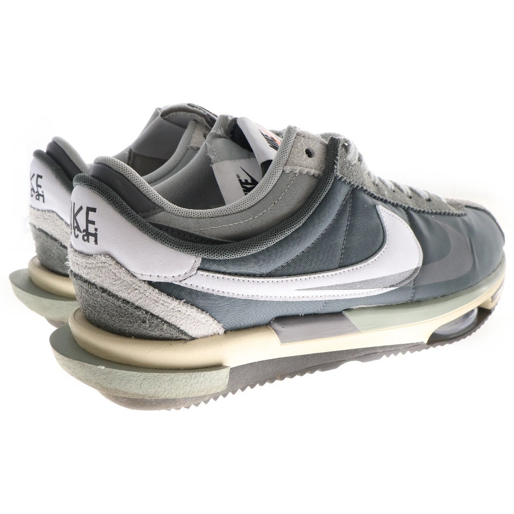 NIKE(ナイキ) ×Sacai Zoom Cortez SP Grey DQ0581-001 サカイ ズームコルテッツ ローカットスニーカー US12/30cm グレー