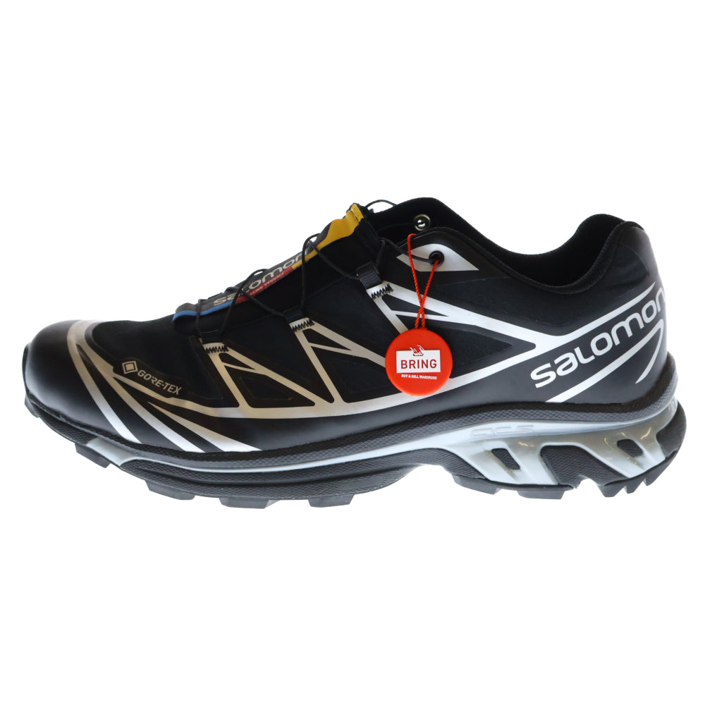 SALOMON(サロモン) XT-6 GTX GORE-TEX エックスティー 6 ゴアテックス ローカットスニーカー ブラック ウィメンズ US11.5/29cm