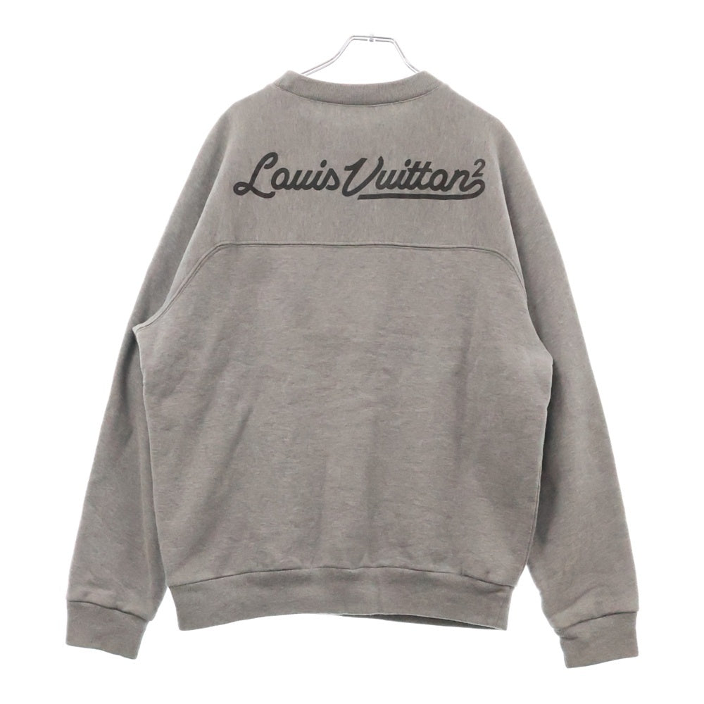 LOUIS VUITTON(ルイヴィトン) 22SS ×NIGO LV MADE ニゴ クルーネックスウェットトレーナー グレー HMY02WUYR