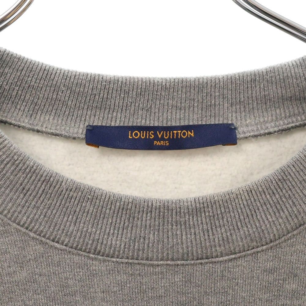 LOUIS VUITTON(ルイヴィトン) 22SS ×NIGO LV MADE ニゴ クルーネックスウェットトレーナー グレー HMY02WUYR