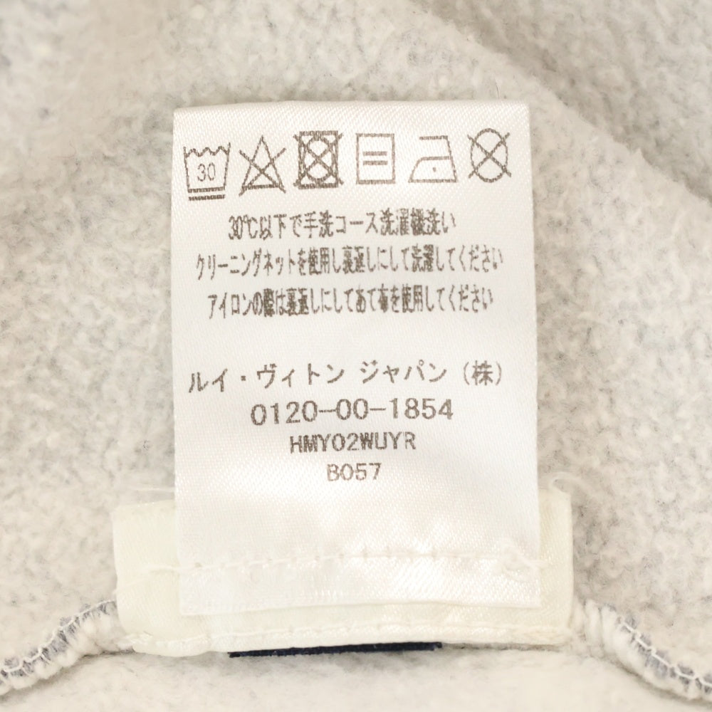LOUIS VUITTON(ルイヴィトン) 22SS ×NIGO LV MADE ニゴ クルーネックスウェットトレーナー グレー HMY02WUYR