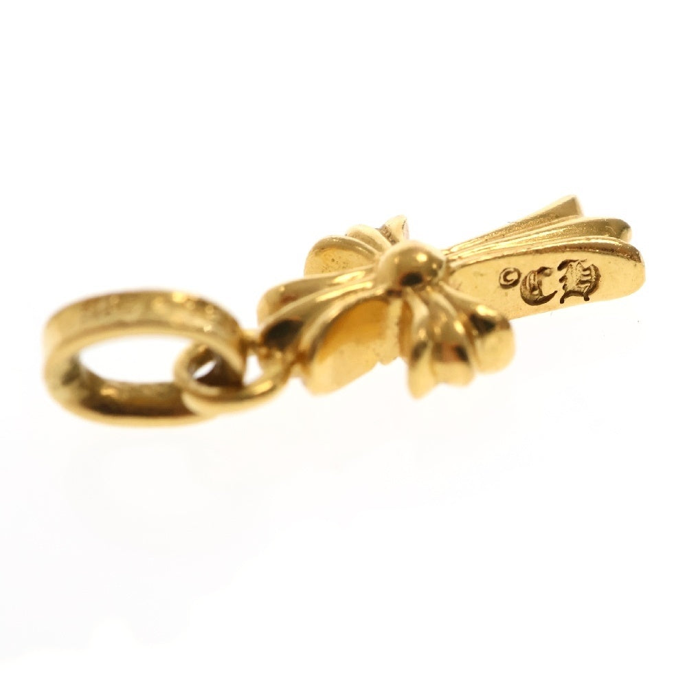 CHROME HEARTS(クロムハーツ) 22K CRS BBYFAT P/DIA ベイビーファットクロス PAVEダイヤ ペンダントトップ ゴールド BCA035