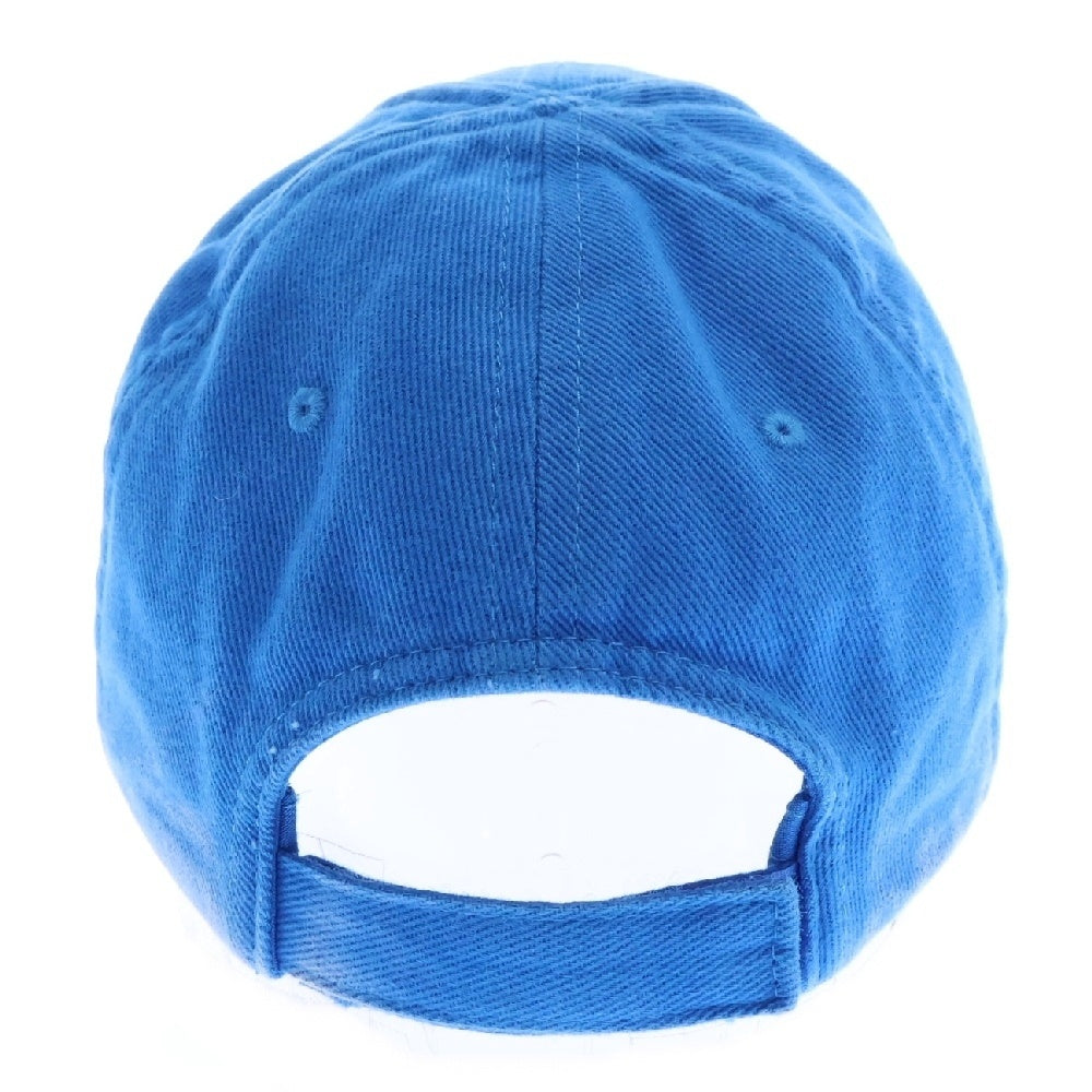 BALENCIAGA(バレンシアガ) ×adidas logo cap ロゴ刺繍 キャップ 帽子 ブルー 723759