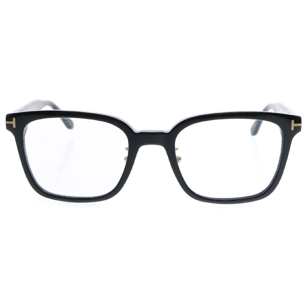 TOM FORD(トムフォード) スクエアフレーム アイウェア 眼鏡 TF5859-D-B ブラック