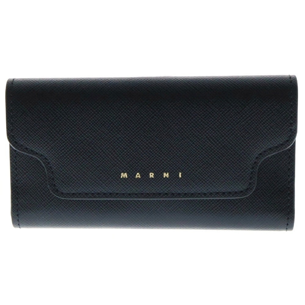 MARNI(マルニ) フロントロゴ レザーキーケース PCMO0017U0 LV520 ブラック