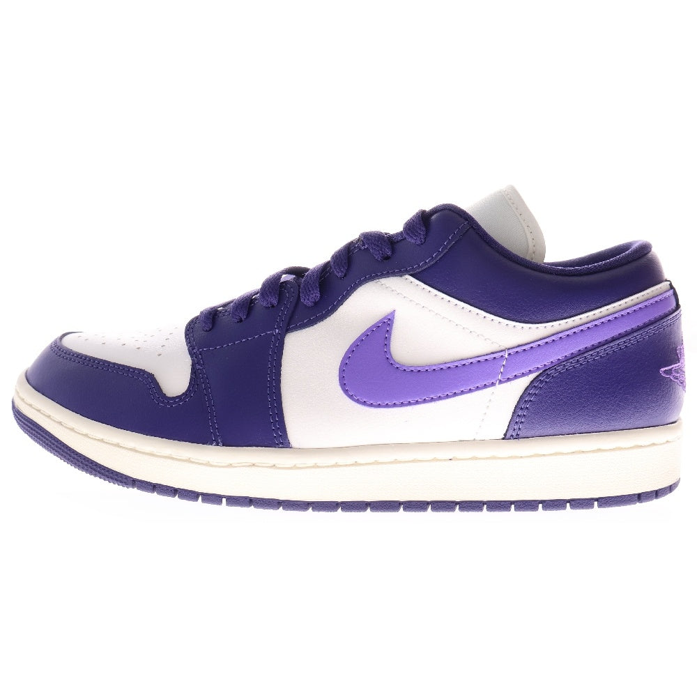 NIKE(ナイキ) WMNS AIR JORDAN 1 LOW SKY J PURPLE DC0774ー502 ウィメンズ エアジョーダン1 ロー スカイJ パープル US11.5/28.5cm ホワイト/パープル