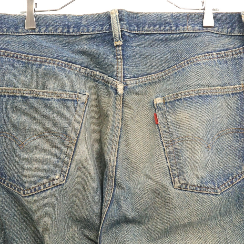 Levi's(リーバイス) 70s VINTAGE 501 66前期 ボタン裏刻印6 スモールe ボタンフライデニムパンツ インディゴ