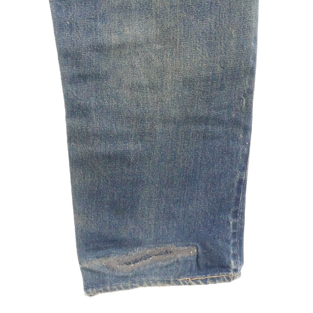 Levi's(リーバイス) 70s VINTAGE 501 66前期 ボタン裏刻印6 スモールe ボタンフライデニムパンツ インディゴ