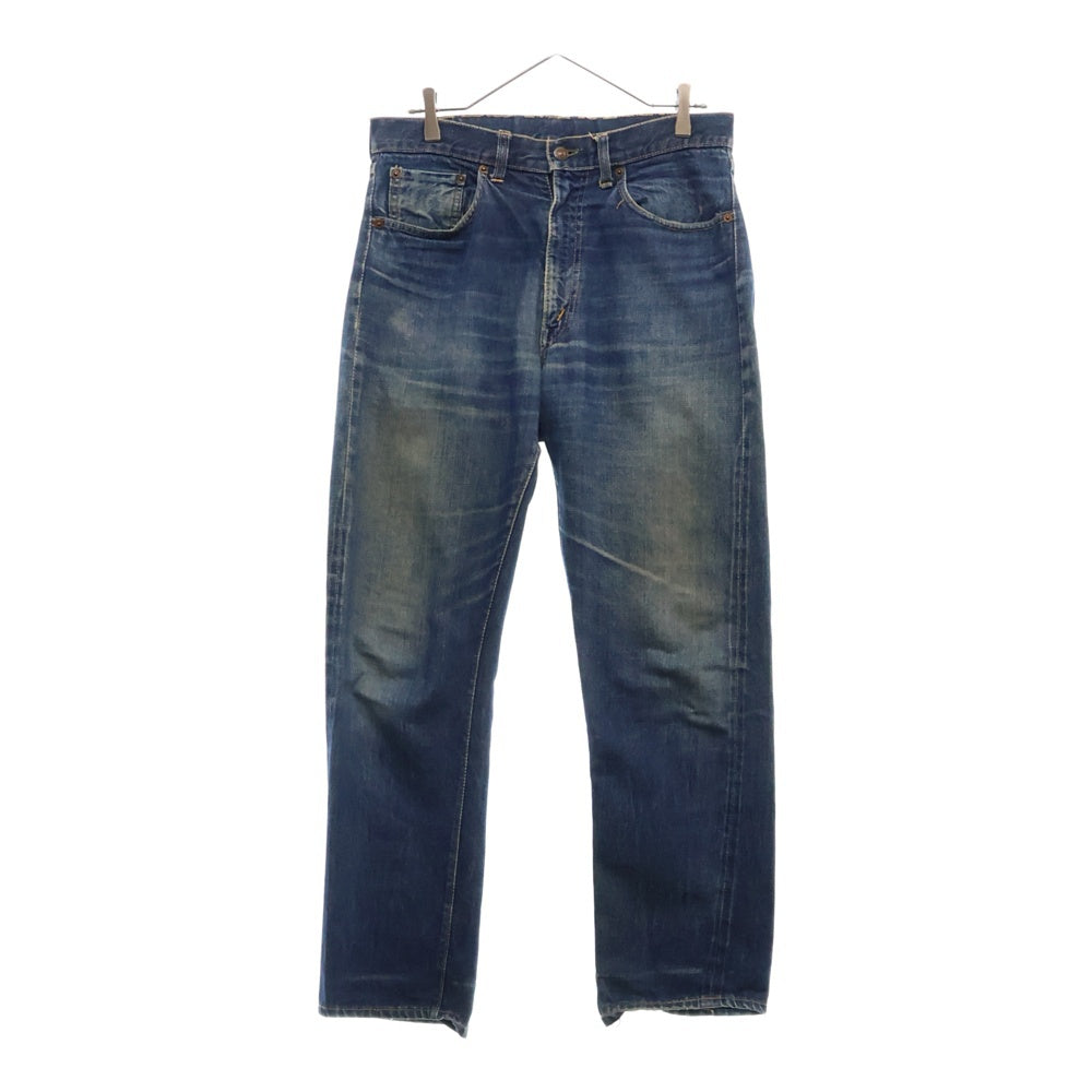 Levi's(リーバイス) 70S VINTAGE 505 BIG E ボタン裏刻印8 SCOVILLジップ ジップフライデニムパンツ インディゴ