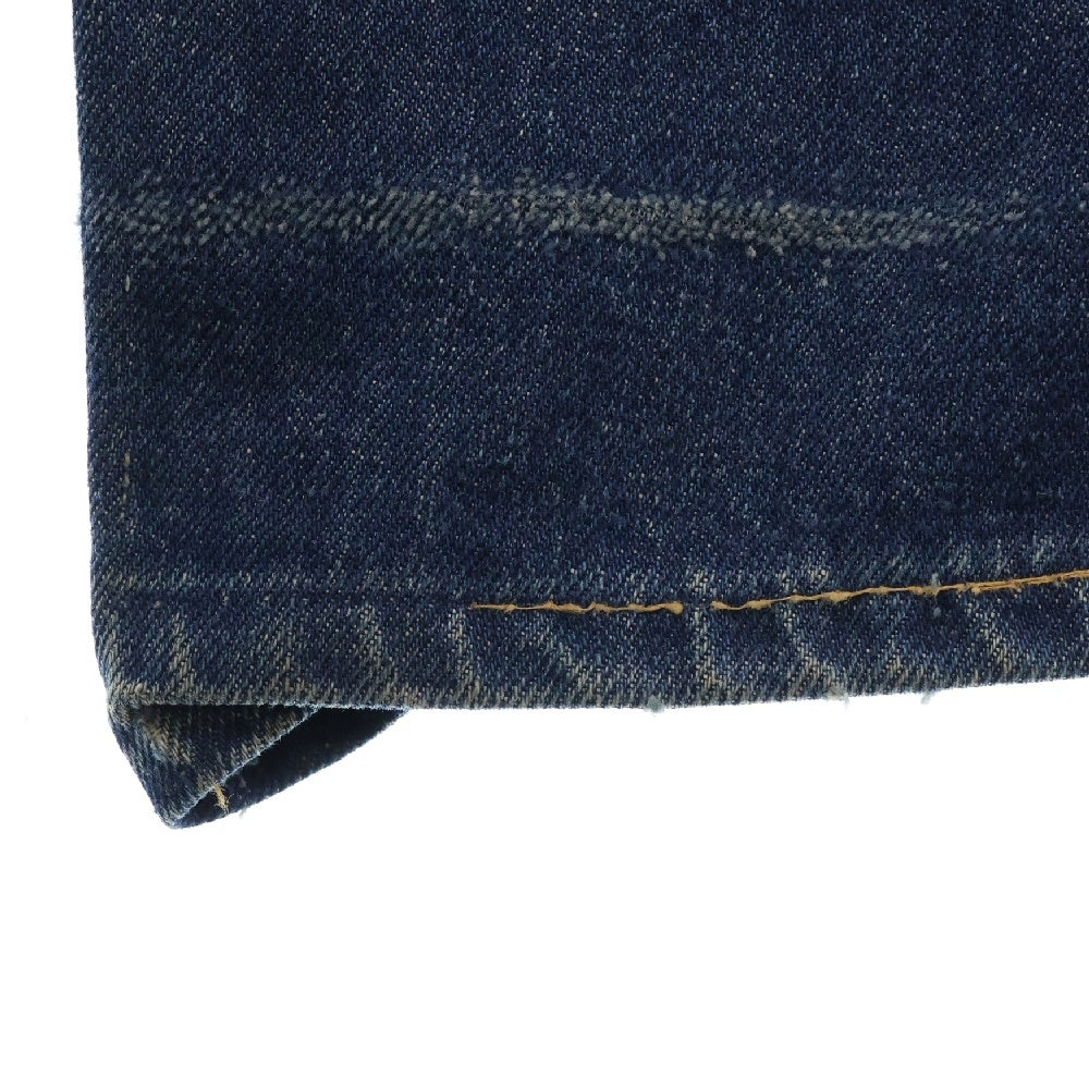 Levi's(リーバイス) 70S VINTAGE 505 BIG E ボタン裏刻印8 SCOVILLジップ ジップフライデニムパンツ インディゴ
