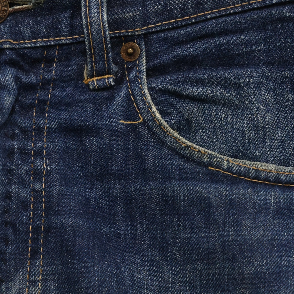 Levi's(リーバイス) 70S VINTAGE 505 BIG E ボタン裏刻印8 SCOVILLジップ ジップフライデニムパンツ インディゴ