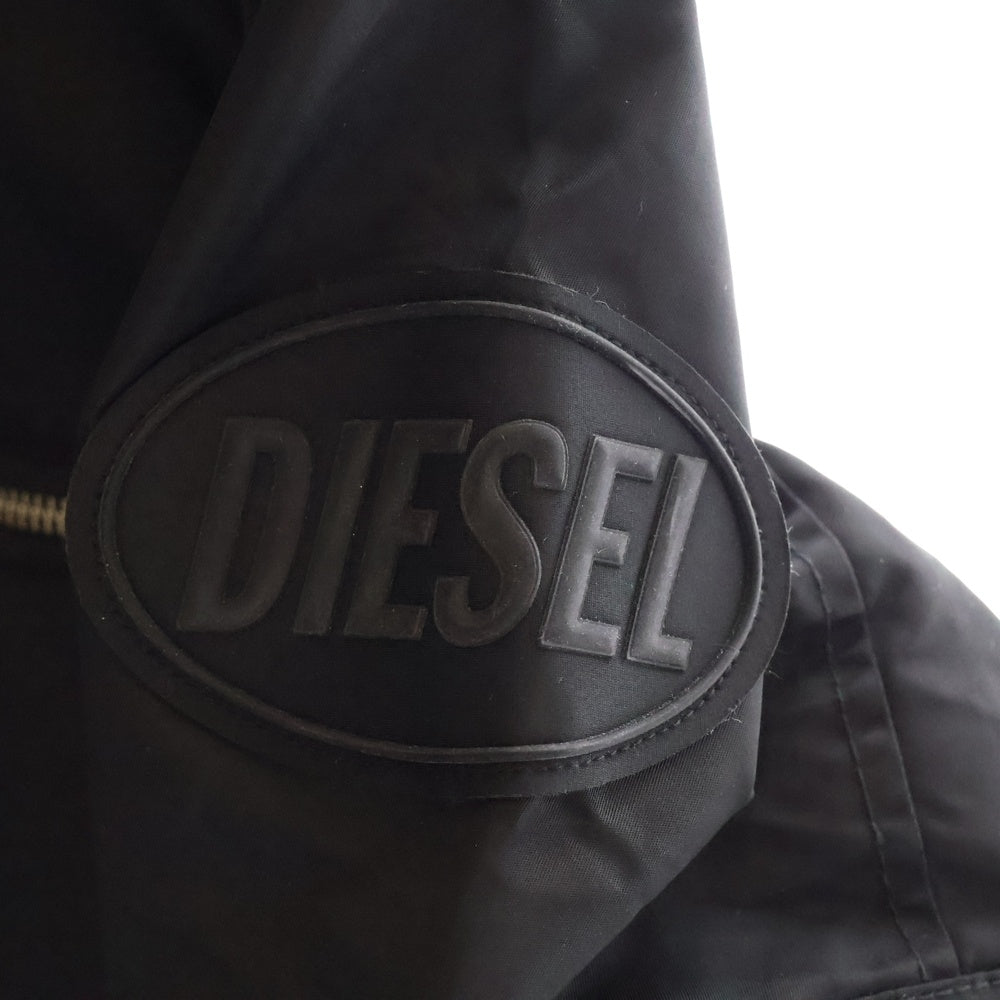 DIESEL(ディーゼル) コットンシングルライダースジャケット ブラック 00SKL8