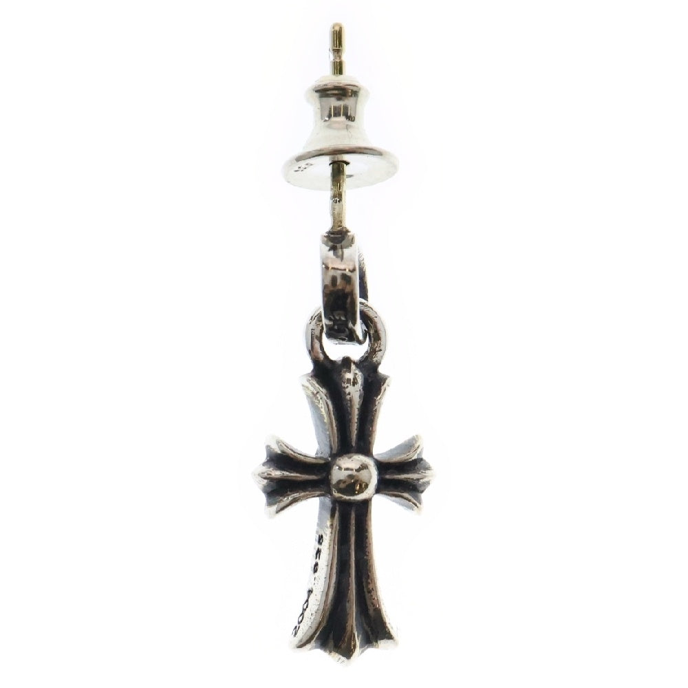 CHROME HEARTS(クロムハーツ) BBY F PPRCHN ベイビーファットクロス ドロップピアス シルバー BCA090