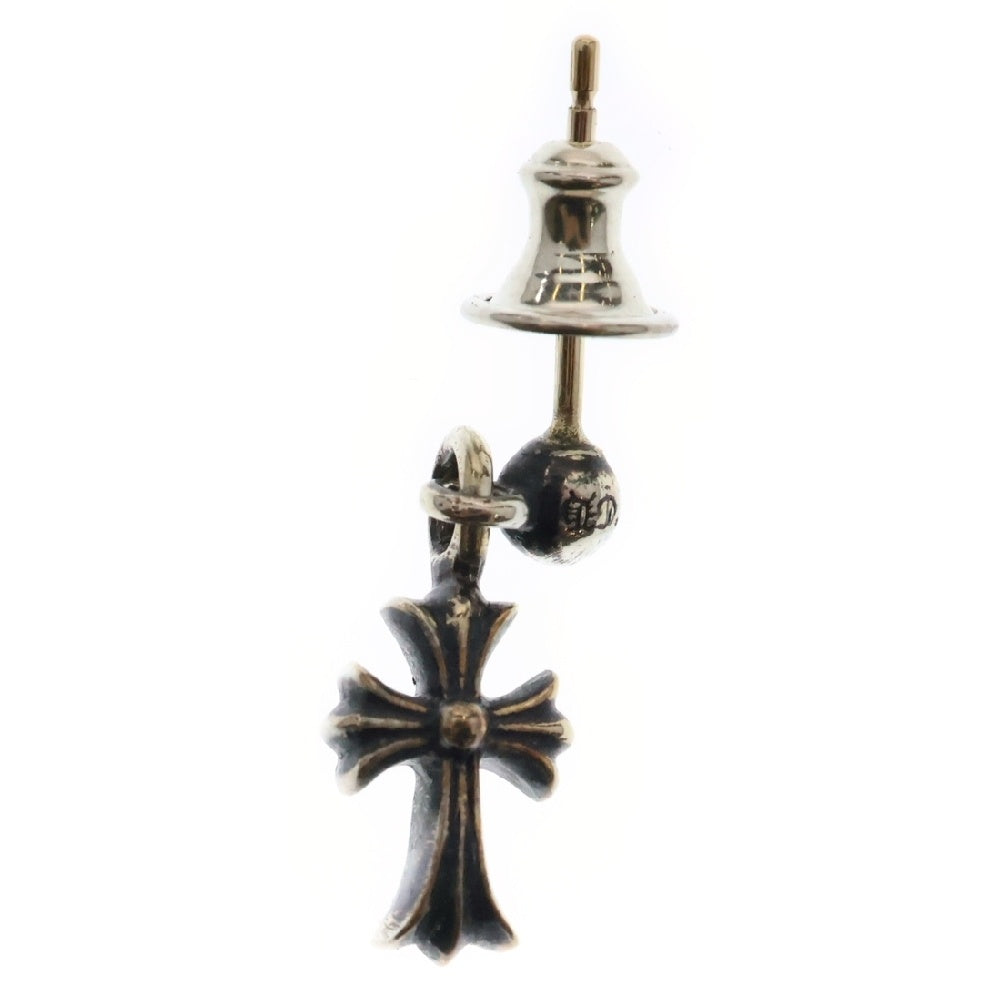 CHROME HEARTS(クロムハーツ) DRP STCK CH CRS スタックCH クロスドロップ ピアス シルバー