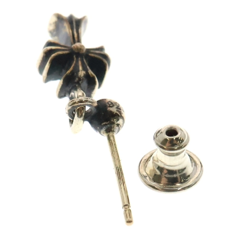 CHROME HEARTS(クロムハーツ) DRP STCK CH CRS スタックCH クロスドロップ ピアス シルバー