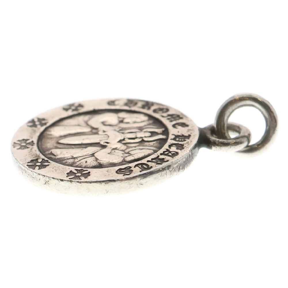 CHROME HEARTS(クロムハーツ) CHRM ANGL MDL V2 エンジェルメダルチャーム ペンダントトップ シルバーBCA229