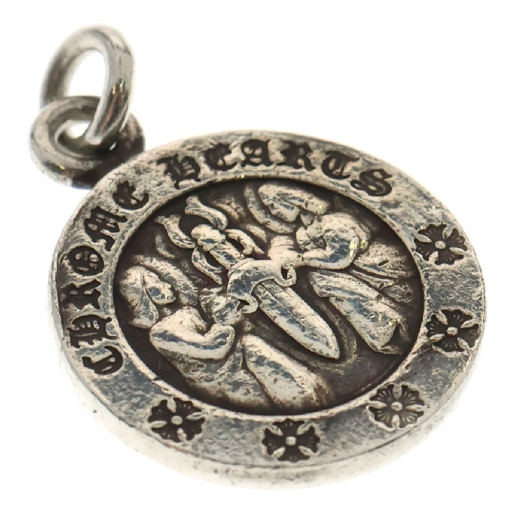 CHROME HEARTS(クロムハーツ) CHRM ANGL MDL V2 エンジェルメダルチャーム ペンダントトップ シルバーBCA229