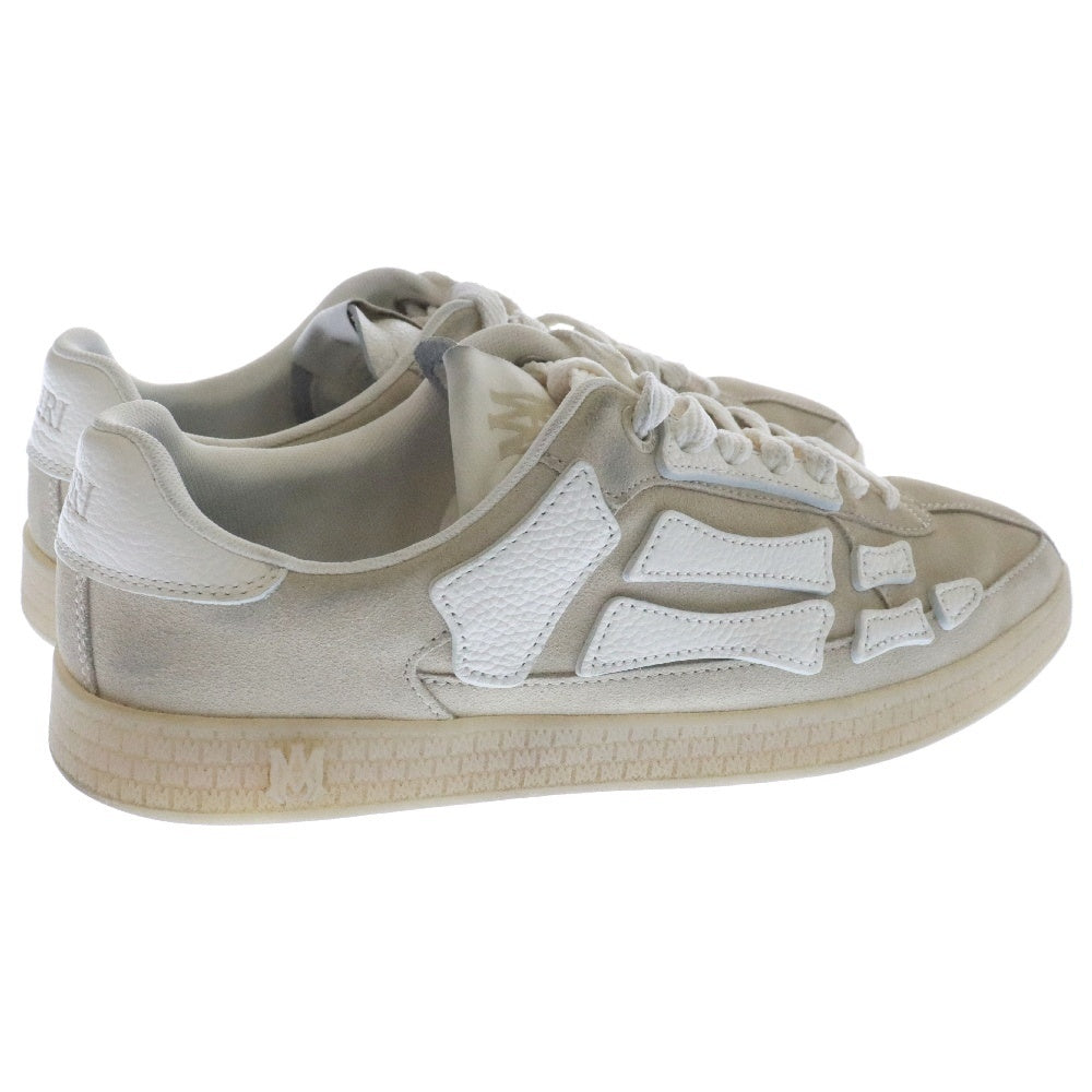 AMIRI(アミリ) Pacific Bones スエード パシフィックボーン ローカットスニーカー ベージュ US10/28.0cm